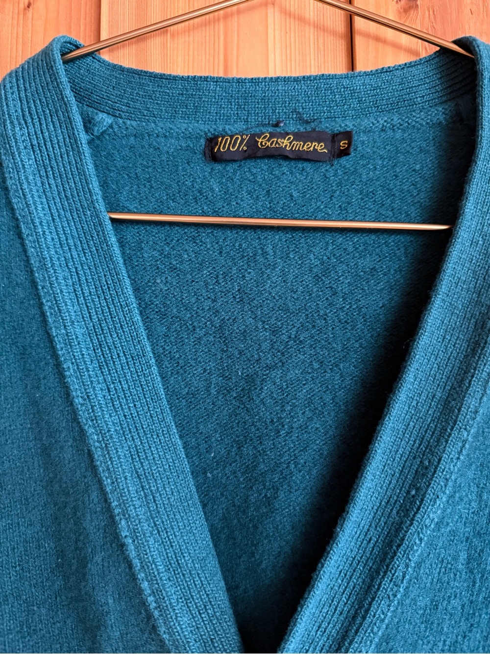 Cashmere Cardigan V-Neck Vintage